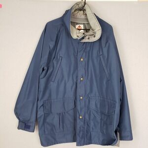 Vintage Columbia Size XL Gore Tex Jacket Navy Blue Gorpcore Outdoors Utility